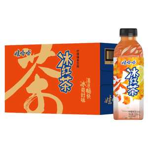 【新品】娃哈哈冰红茶500mL柠檬味茶饮料畅享饮料整箱500ml*15瓶