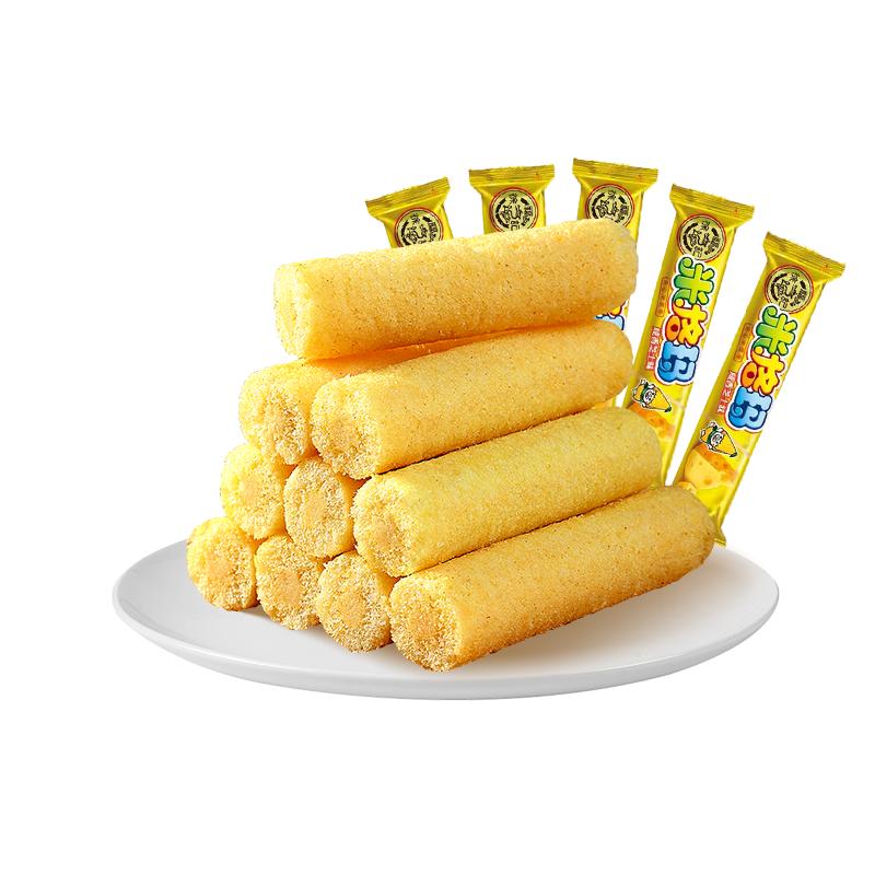 徐福记米格玛200g夹心米果卷解馋好吃零食独立小吃饼干棒休闲食品 8.9元