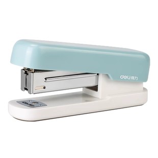 得力订书机订书器大号钉书机大容量省力多功能装订办公用用品文具 7.9元