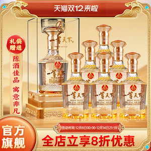 五粮液股份出品一尊天下盛世佳品浓香型52度白酒500ml/瓶包装礼盒