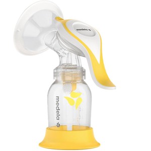 舒悦版和韵美德乐单边吸奶器手动正品集乳器便携挤奶器吸乳medela