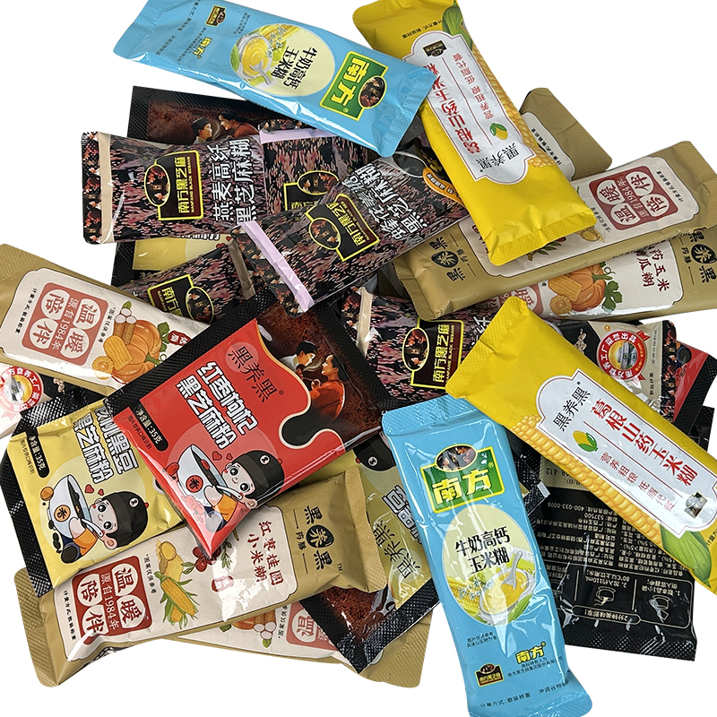 南方黑芝麻糊高钙牛奶玉米糊葛根山药南瓜红枣桂圆小米糊口味组合 26.8元
