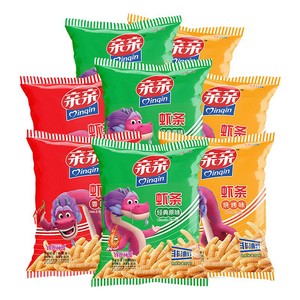 亲亲小龙虾虾条虾片大包薯片辣味宿舍耐吃情人节零食点心休闲送礼