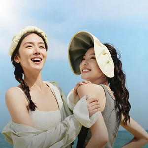 蕉下贝壳帽空顶防晒帽女款大帽檐户外防紫外线2025新太阳遮阳帽子