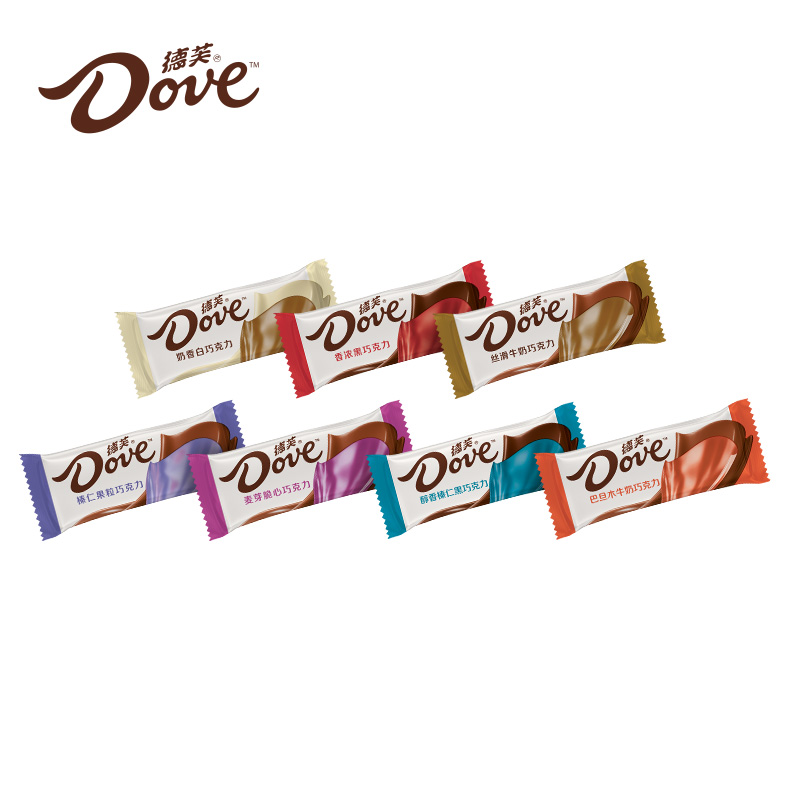 德芙巧克力结婚喜糖散糖丝滑牛奶黑巧散装婚庆糖果零食乔迁 39.04元