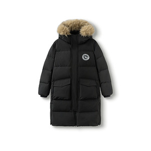 巴拉巴拉童装儿童羽绒服男女童2025新款冬装上衣加厚保暖长款外套