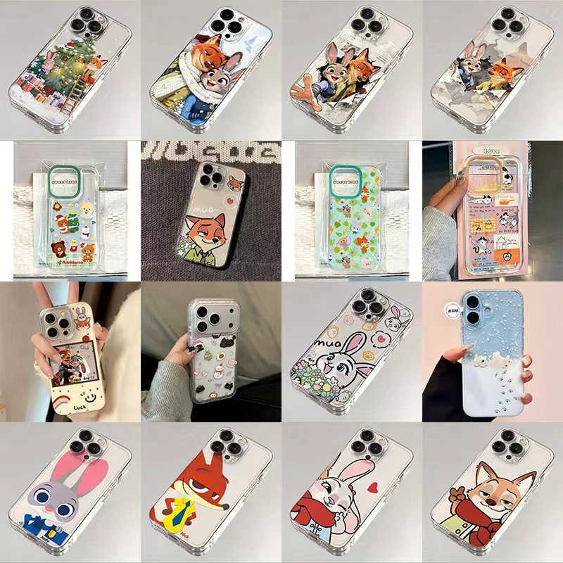班港ins风趣味可爱卡通适用于苹果17/16promax手机壳iPhone15新款14/13pro透明软壳12少女14plus个性创意11 9.9元