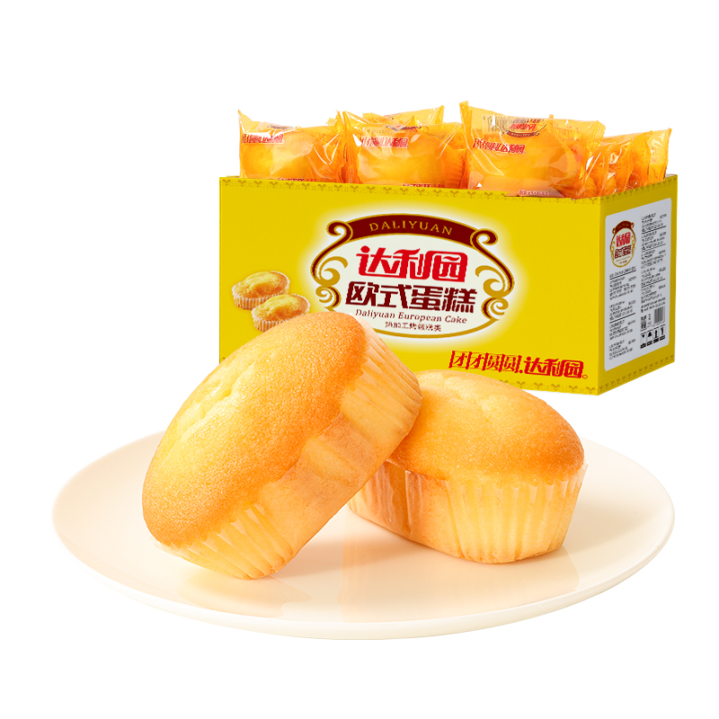 达利园西式糕点欧式蛋糕整箱休闲零食大礼包营养早餐即食代餐点心 35元