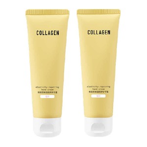 屈臣氏骨胶原弹润滋养护手霜80g*2新旧包装随机发货