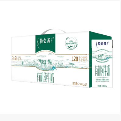 蒙牛特仑苏有机苗条装营养纯牛奶 48.1元