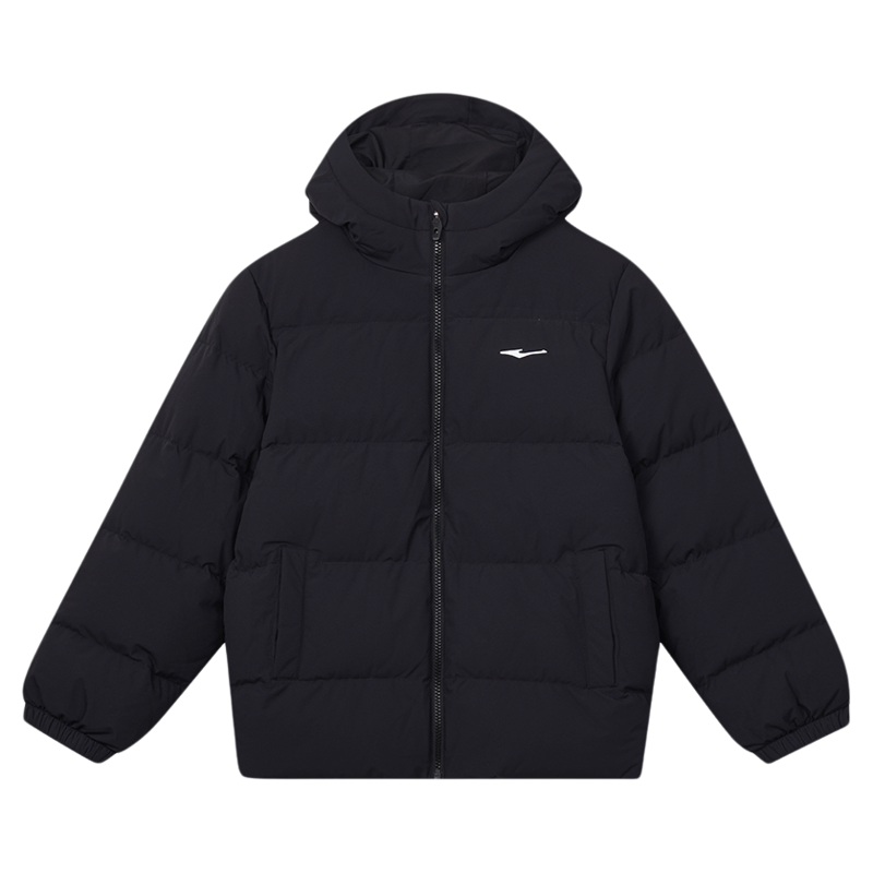 鸿星尔克童装儿童加厚羽绒服防水科技冬季男童保暖外套女新款冬装 224元