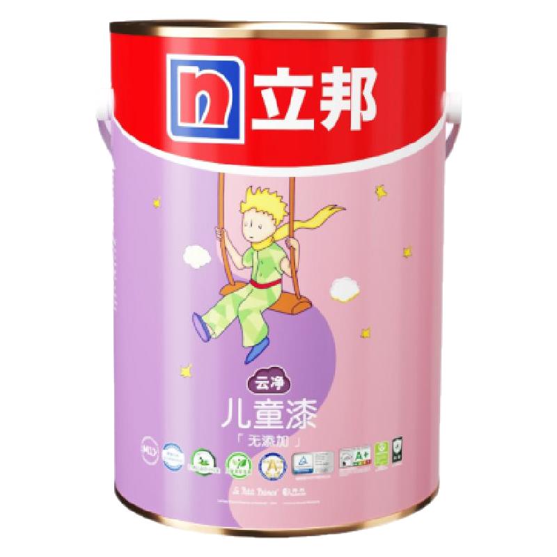 立邦云净儿童漆小王子乳胶漆室内家用儿童房涂料抗甲醛墙面漆油漆 865.3元