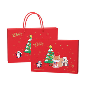 德芙心语心形巧克力礼盒装13粒生日礼日礼物送女友零食圣诞节礼盒