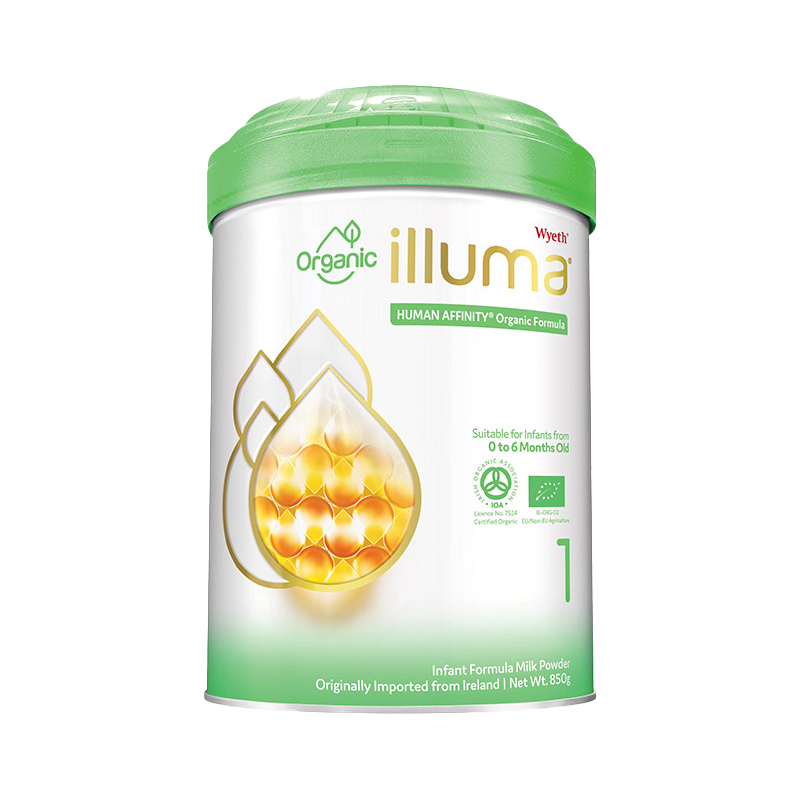 惠氏启赋有机1段奶粉800g新生婴儿0-6月瑞士原装进口奶粉官方正品 273元