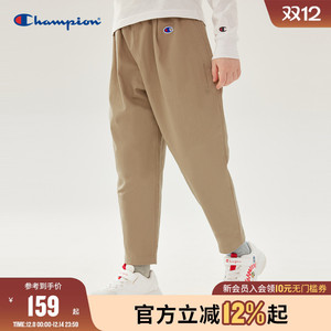 Champion冠军儿童装25秋冬新款男女大小童户外松紧腰运动束脚长裤