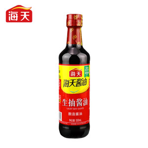 海天生抽酱油1.9L/500ml装调味商用家用酱油炒菜凉拌提鲜凉拌