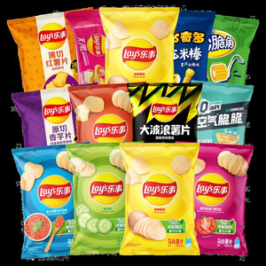 乐事薯片解馋小吃休闲零食食品大礼包办公室零食多口味组合任选T