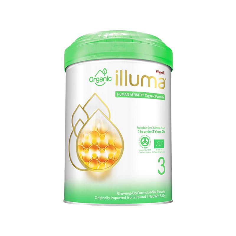 【自营】惠氏启赋有机3段婴幼儿奶粉（1-3岁）进口宝宝奶粉800g 225元