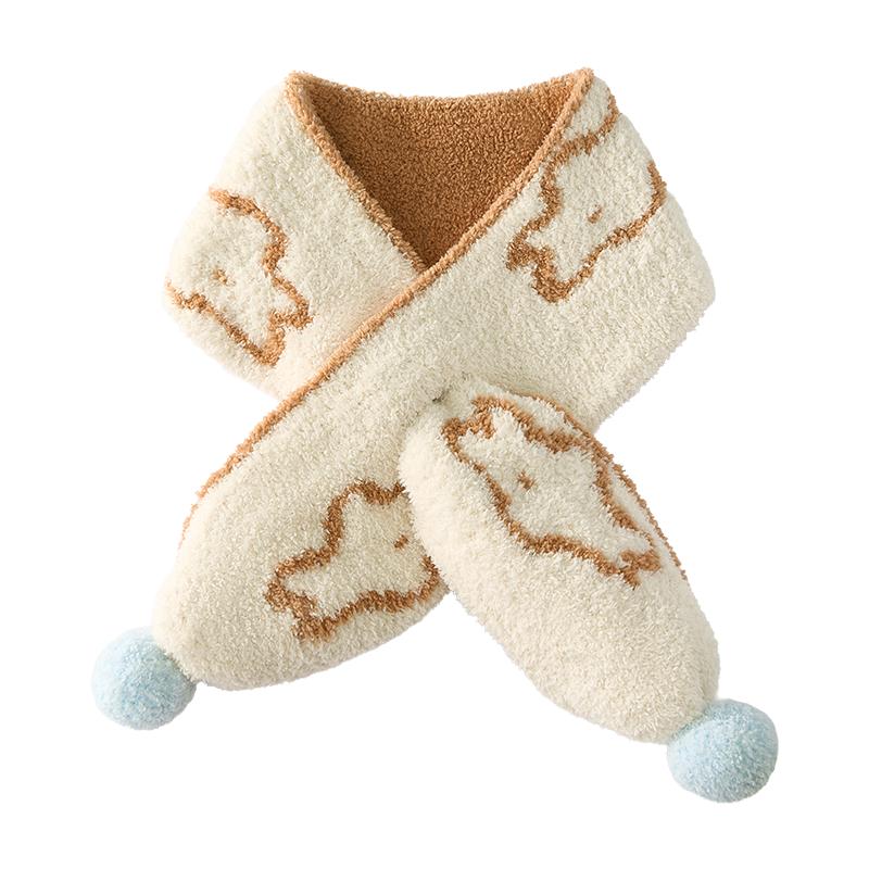 babycare儿童围巾男童女童秋冬季保暖加厚三好绒宝宝出行围脖防风 75元