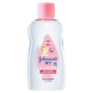 强生婴儿油宝宝全身抚触油宝宝油新生儿保湿润肤油儿童身体按摩油