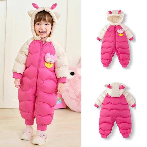 巴拉巴拉童装婴儿羽绒服新生儿连体衣宝宝衣服2025新款冬装哈衣萌 179元