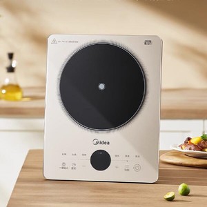 美的铂钻电磁炉家用新款炒菜锅一体全套电火锅正品