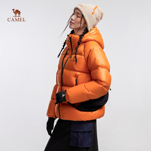 骆驼黑钻5PRO户外泡芙羽绒服冬季新款女款男款防风外套拒水面包服