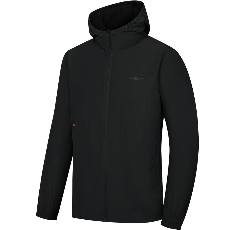 鸿星尔克外套男2025冬季新款男士防泼水冲锋运动夹克加绒风衣男装 139元