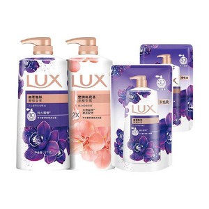 【下拉享补贴】力士精油香氛幽莲桃花沐浴露家庭装2600g