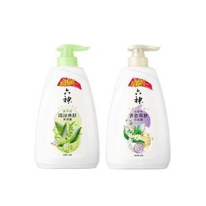 六神经典款沐浴露栀子味或绿茶味长久留香清爽保湿肌肤沐浴乳