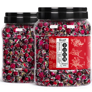 陌上花开云南金边玫瑰花茶300g