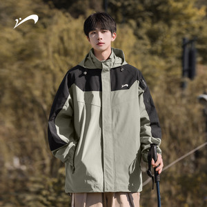 【反季福利】贵人鸟摇粒绒三合一夹克秋冬季潮流连帽保暖御寒外套