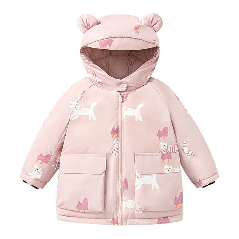 [真心绒]迷你巴拉巴拉男女童儿童羽绒服宝宝加厚三防外套2025冬 179.9元