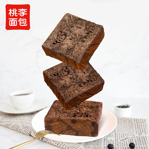 桃李黄油厚切吐司酵母面包巧乐角组合430g营养早餐整箱囤货零食_