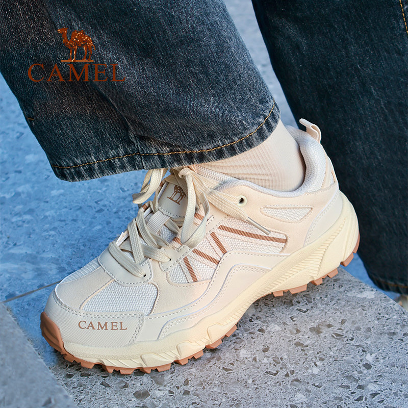 骆驼盘龙专业登山鞋女2025冬季新款防滑户外越野跑鞋男徒步鞋45码 179元