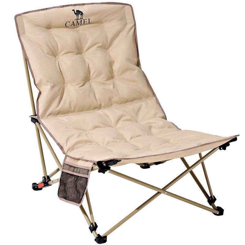 骆驼户外躺椅便携露营椅子坐躺两用办公室午休椅休闲折叠椅云朵椅 129元