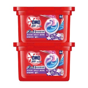 奥妙三合一怡神薰衣草洗衣凝珠189g*2盒抑菌除菌除螨