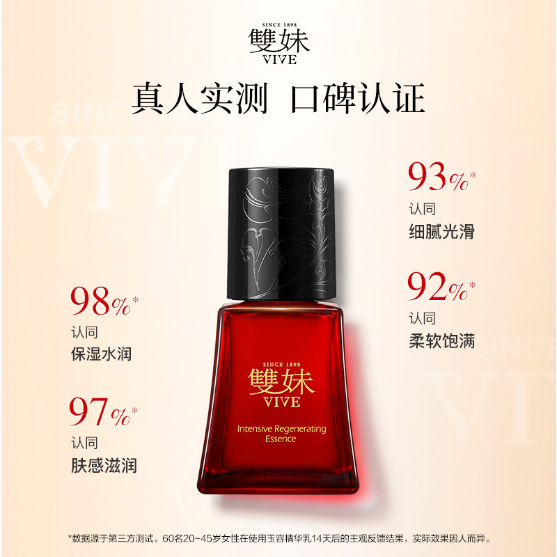 【新年礼物】双妹玉容精华30ml抗光老抗糖抗氧淡纹精华乳 922元