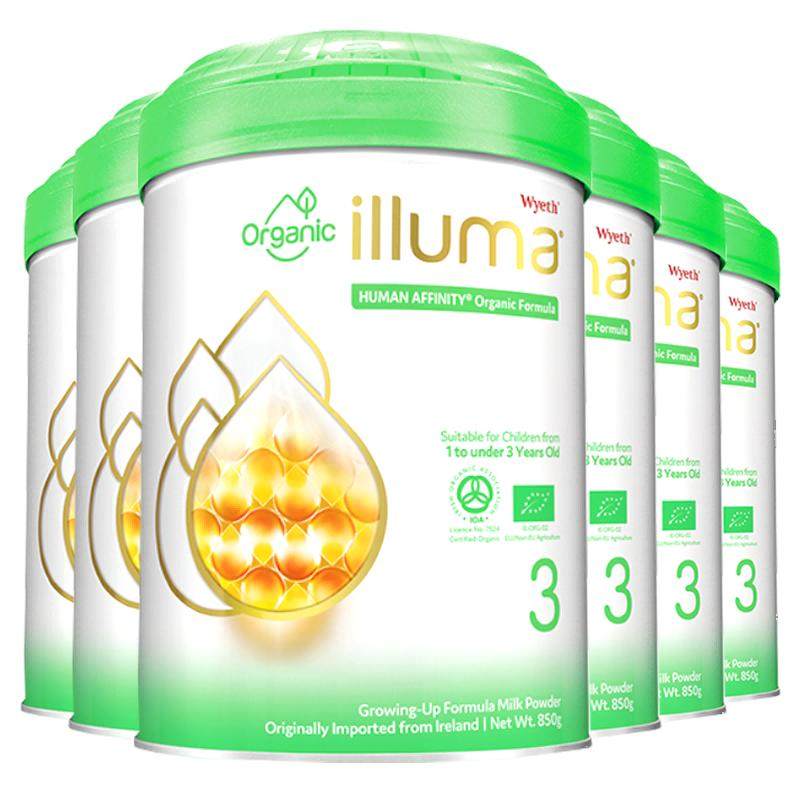 【6罐】惠氏启赋有机3段海外原装进口有机奶源婴幼儿奶粉800g正品 1464.3元