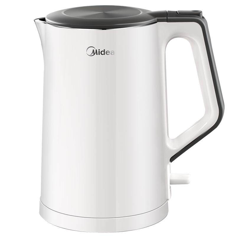 美的电热水壶家用不锈钢电热保温一体烧水壶自动大容量开水壶华凌 58.99元