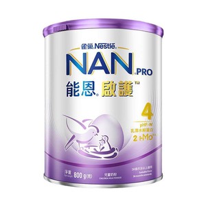【自营】雀巢能恩启护儿童适度水解奶粉4段800g四段