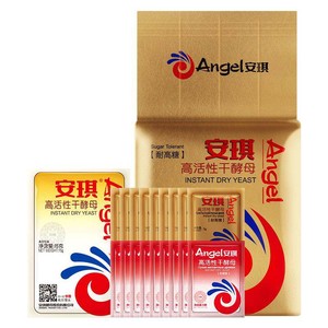安琪酵母官方自营5g小包装耐低糖型包子馒头专用发酵粉发面做花卷