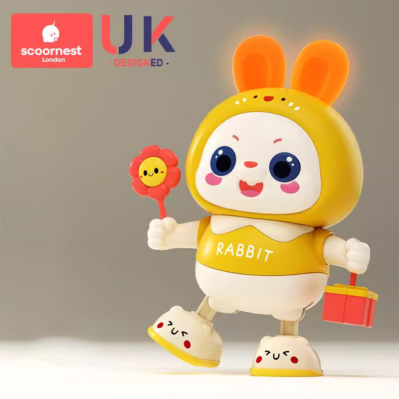 婴儿玩具0一1岁抬头练习训练宝宝跳舞兔子新生儿哄娃神器3到6个月 23.91元