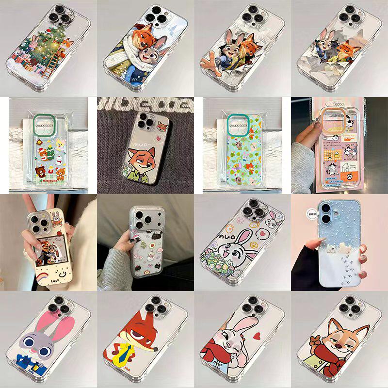 班港新款趣味卡通可爱苹果17/16promax手机壳iPhone15/14/13创意12pro透明11防摔14plus硅胶17air软套 9.9元