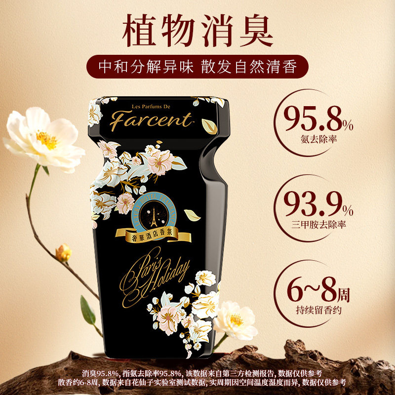 花仙子星级酒店同款香薰室内家用空气清新剂持久留香高级车载香氛 9.9元