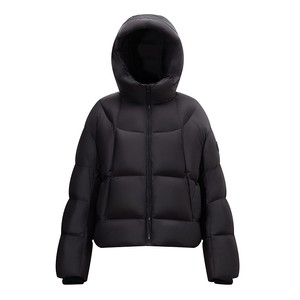 美特斯邦威羽绒服女款2025秋冬季连帽加厚保暖简约潮流外套女士