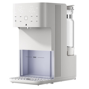 小白熊全玻璃泡奶机恒温水壶婴儿专用定量出水电热水壶家用饮水机