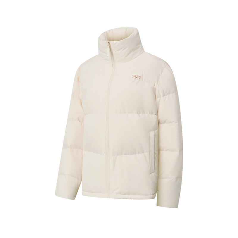 鸿星尔克羽绒服女冬季新款女士三防好看短款面包棉服棉袄外套女款 249元