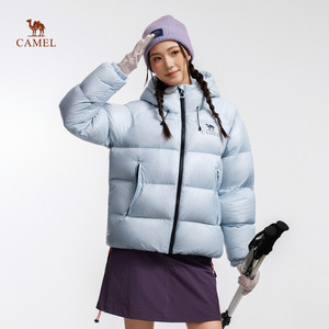 骆驼黑钻5PRO户外泡芙羽绒服冬季新款女款男款防风外套拒水面包服