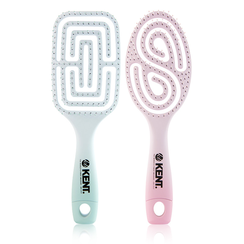 英国KENT肯特气垫弹力梳子女家用长发气囊按摩卷发梳排骨梳回弹梳 58元